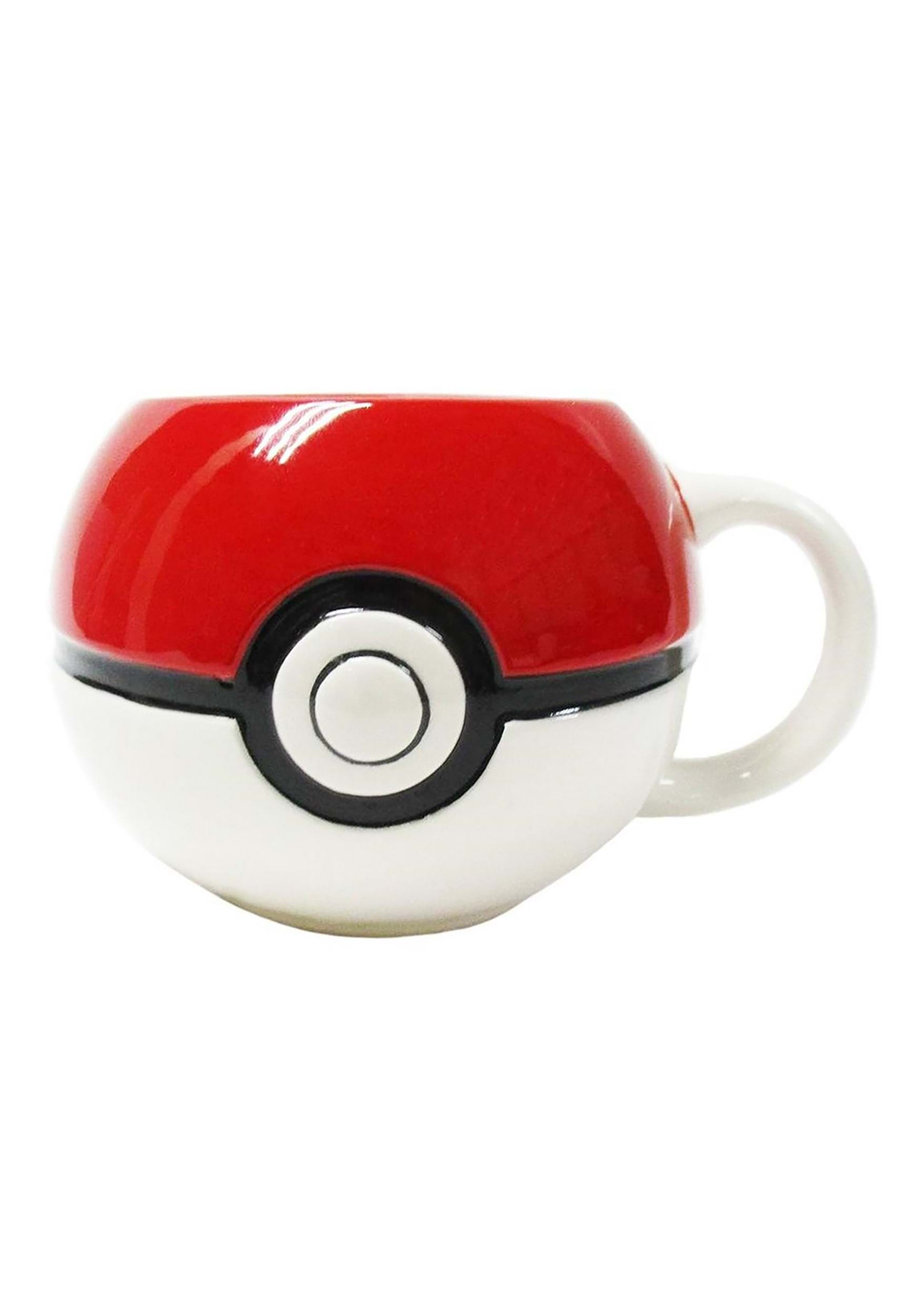 Pokeball 12oz Sculpted Mug - Drinkware